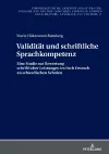 Validitaet und schriftliche Sprachkompetenz cover