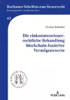 Die einkommensteuerrechtliche Behandlung blockchain-basierter Vermoegenswerte cover