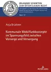 Kommunale Mobilfunkkonzepte im Spannungsfeld zwischen Vorsorge und Versorgung cover