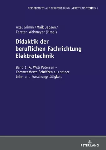 Didaktik der beruflichen Fachrichtung Elektrotechnik cover
