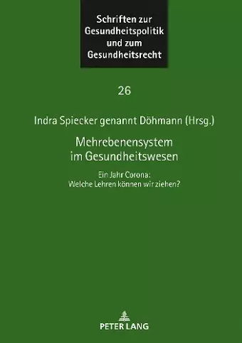 Mehrebenensystem im Gesundheitswesen cover