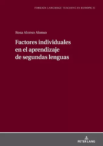 Factores individuales en el aprendizaje de segundas lenguas cover