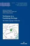 Testimony to a Vanishing Heritage cover