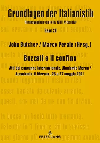 Buzzati e il confine cover