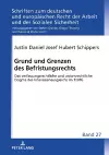 Grund und Grenzen des Befristungsrechts cover