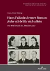 Hans Falladas letzter Roman Jeder stirbt fuer sich allein cover