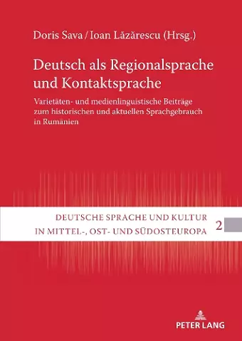 Deutsch als Regionalsprache und Kontaktsprache cover