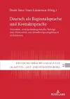 Deutsch als Regionalsprache und Kontaktsprache cover