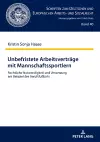 Unbefristete Arbeitsvertraege Mit Mannschaftssportlern cover