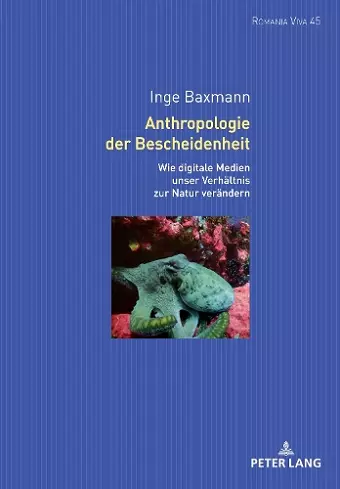 Anthropologie der Bescheidenheit cover