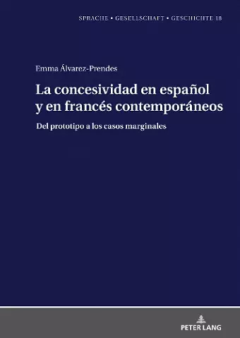 La concesividad en español y en francés contemporáneos cover