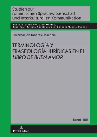Terminología Y Fraseología Jurídicas En El Libro de Buen Amor cover