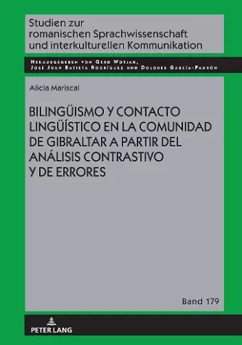 Bilingueismo y contacto lingue�stico en la comunidad de Gibraltar a partir del an�lisis contrastivo y de errores cover