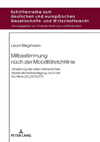 Mitbestimmung nach der Mobilitaetsrichtlinie cover