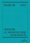 Wiener Slawistischer Almanach Band 88/2022 cover