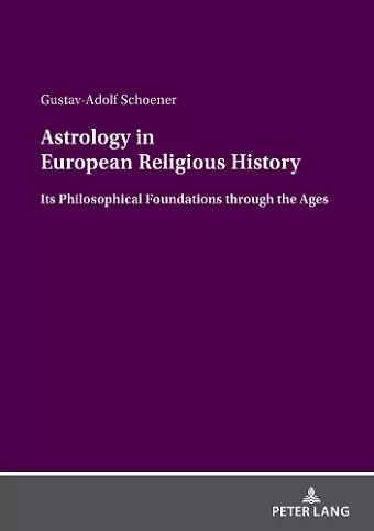 Astrology in European Religious History cover