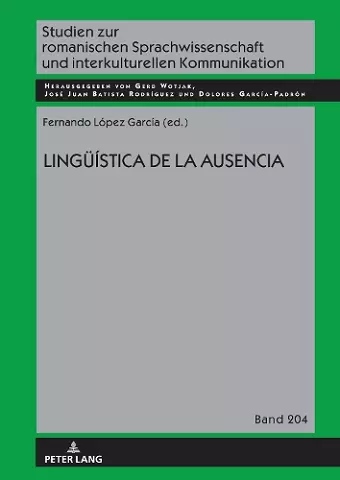 Lingueística de la ausencia cover