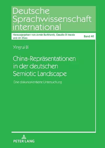 China-Repraesentationen in der deutschen Semiotic Landscape cover