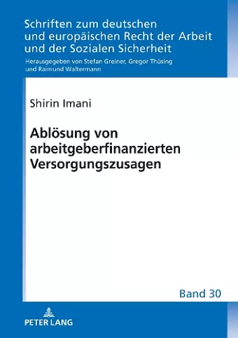 Abloesung von arbeitgeberfinanzierten Versorgungszusagen cover