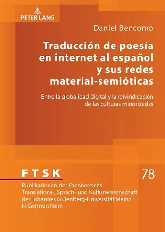 Traducción de Poesía En Internet Al Español Y Sus Redes Material-Semióticas cover