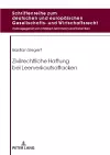 Zivilrechtliche Haftung Bei Leerverkaufsattacken cover