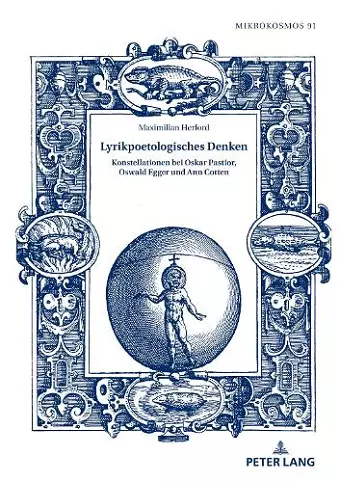 Lyrikpoetologisches Denken cover