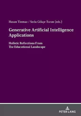Generative Artificial Intelligence Applications cover