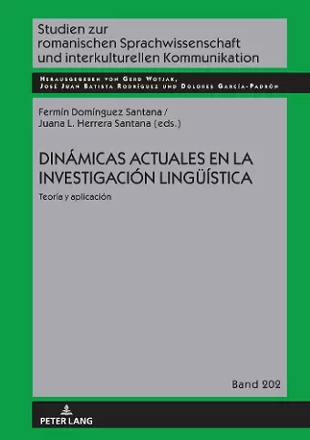 Dinámicas actuales en la investigación lingueística cover