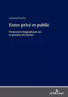 Entre privé et public cover