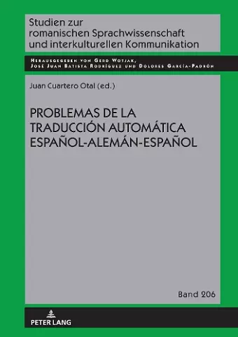 Problemas de la Traducción Automática Español-Alemán-Español cover