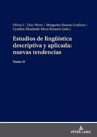 Estudios de lingueística descriptiva y aplicada cover