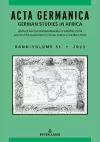 Acta Germanica cover