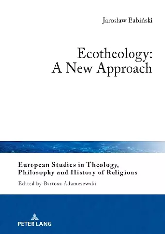 Ecotheology: A New Approach cover