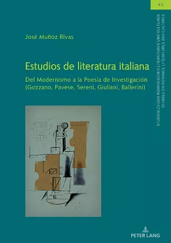 Estudios de literatura italiana cover