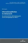 Informationspflichten im Aktienrecht cover