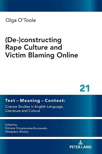 (De-)constructing Rape Culture and Victim Blaming Online cover