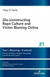 (De-)constructing Rape Culture and Victim Blaming Online cover