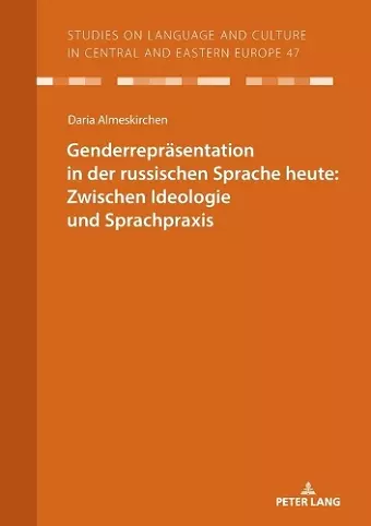 Genderrepraesentation in der russischen Sprache heute cover
