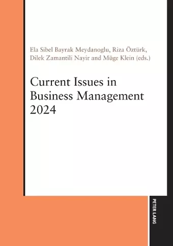 Current Issues in Business Management 2024 cover