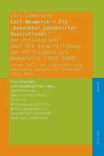 Karl Nauwerck - Ein 'bekannter patentirter Revolutionaer', Band 2 cover