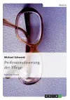 Professionalisierung der Pflege cover