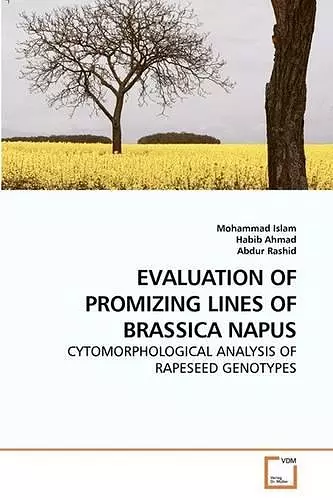 Evaluation of Promizing Lines of Brassica Napus cover