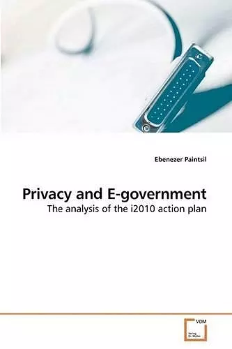 Privacy and E-government cover