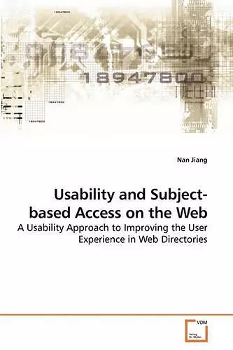 Usability and Subject-based Access on the Web cover