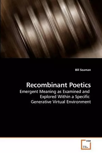 Recombinant Poetics cover