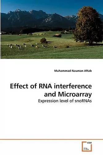 Effect of RNA interference and Microarray cover