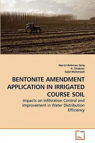 Bentonite Amendment Application in Irrigated Course Soil cover