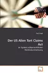 Der US Alien Tort Claims Act cover