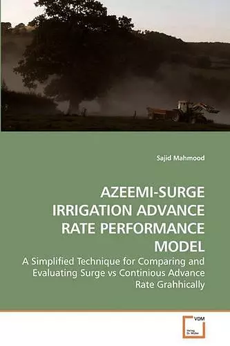 Azeemi-Surge Irrigation Advance Rate Performance Model cover