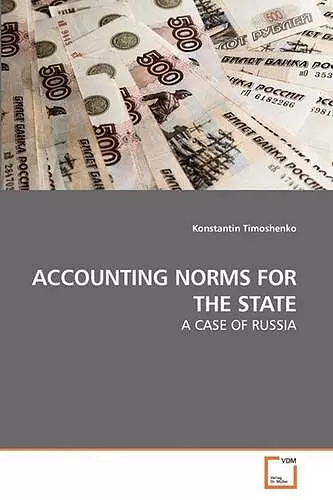 Accounting Norms for the State cover